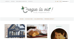 Desktop Screenshot of croquelavie.fr